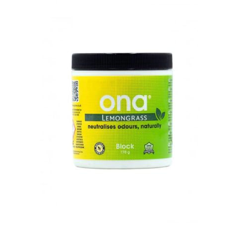 Нейтрализатор запаха ONA Block Lemongrass 170 гр Нейтрализатор запаха ONA Block Lemongrass 170 гр